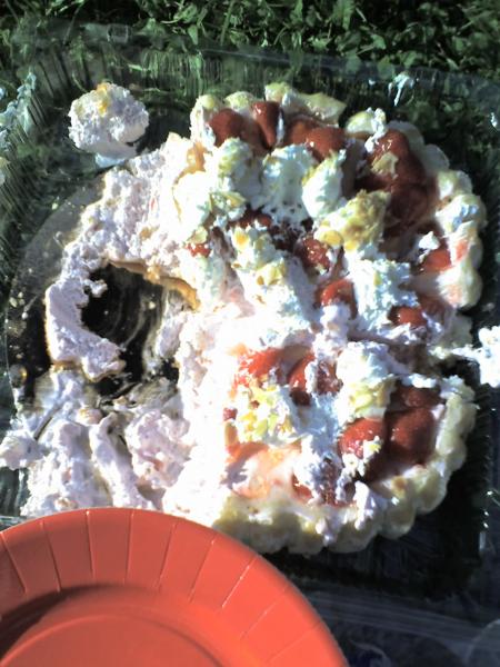 charlotte au fraise