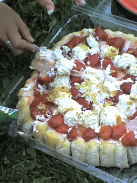 charlotte au fraise